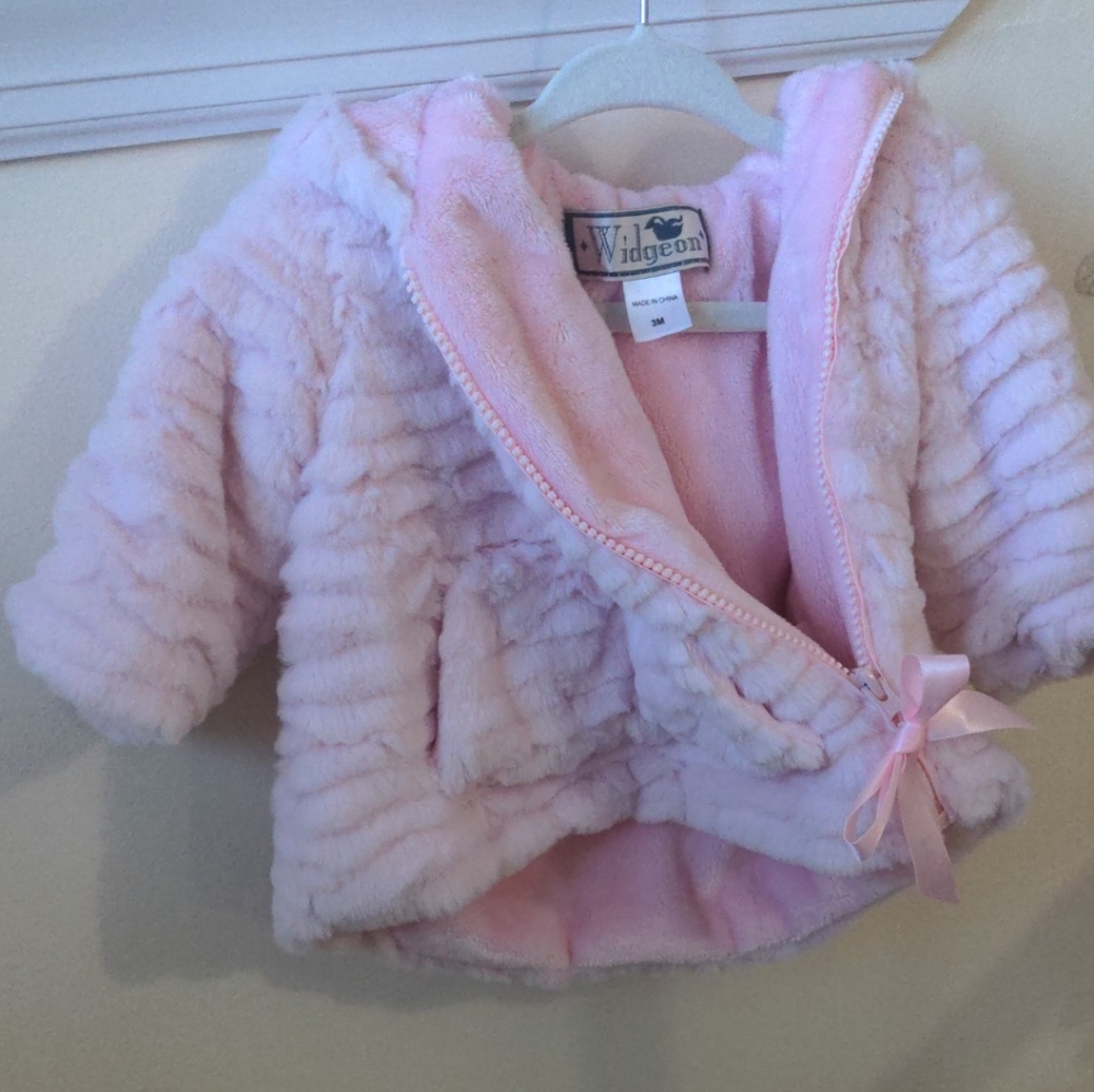 Baby Girls Pink Widgeon Jacket